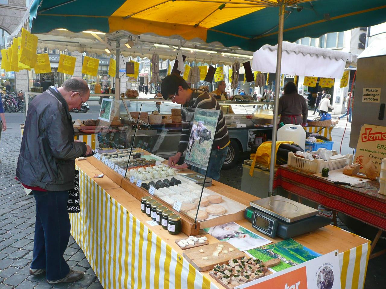 Marché à Bâle